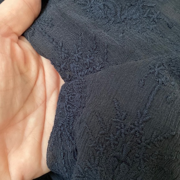 Rebecca Taylor Open Shoulder Selina Top💙💙💙 - Picture 10 of 13